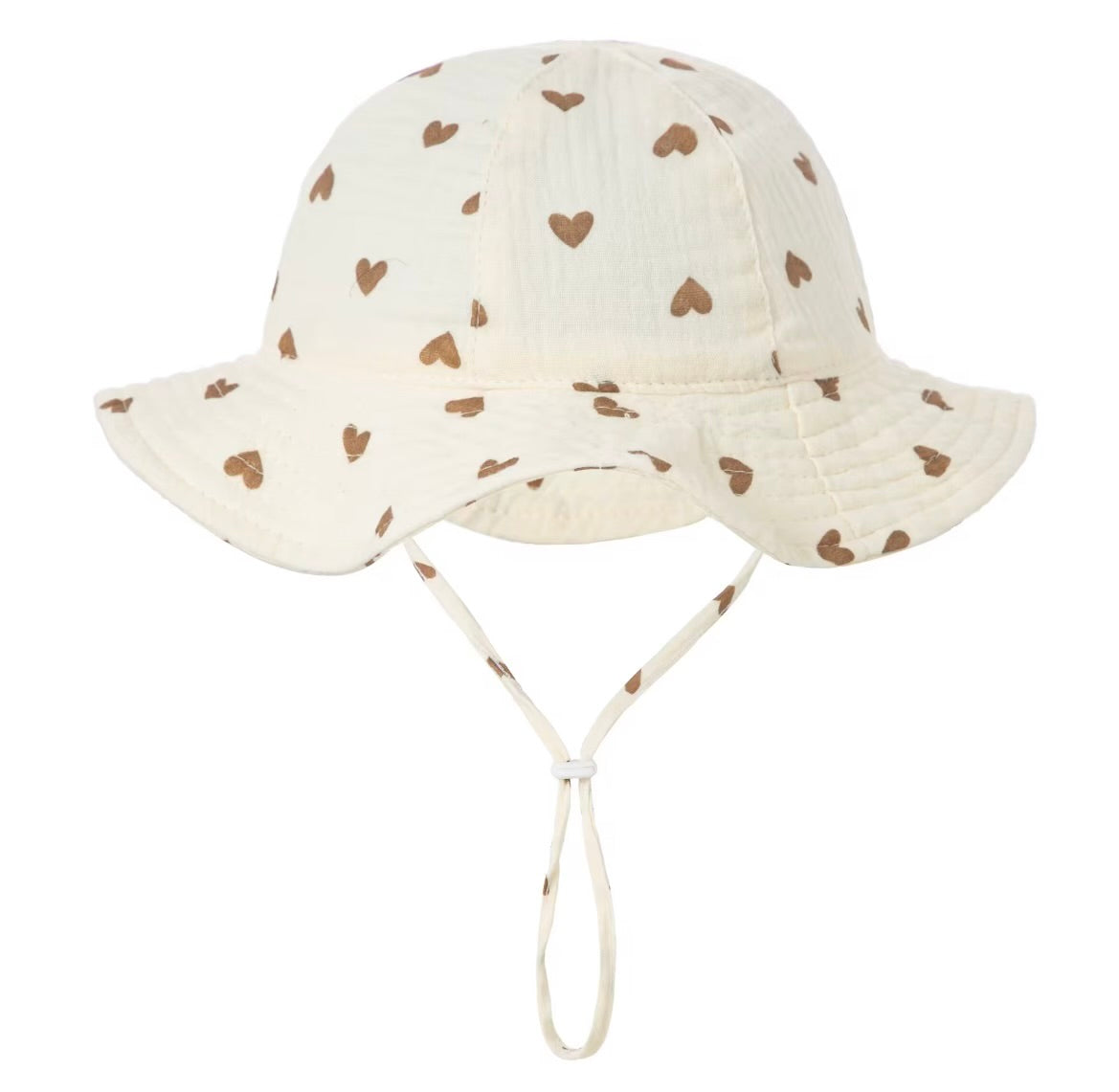Baby+Sun Bucket Hat - Hearts