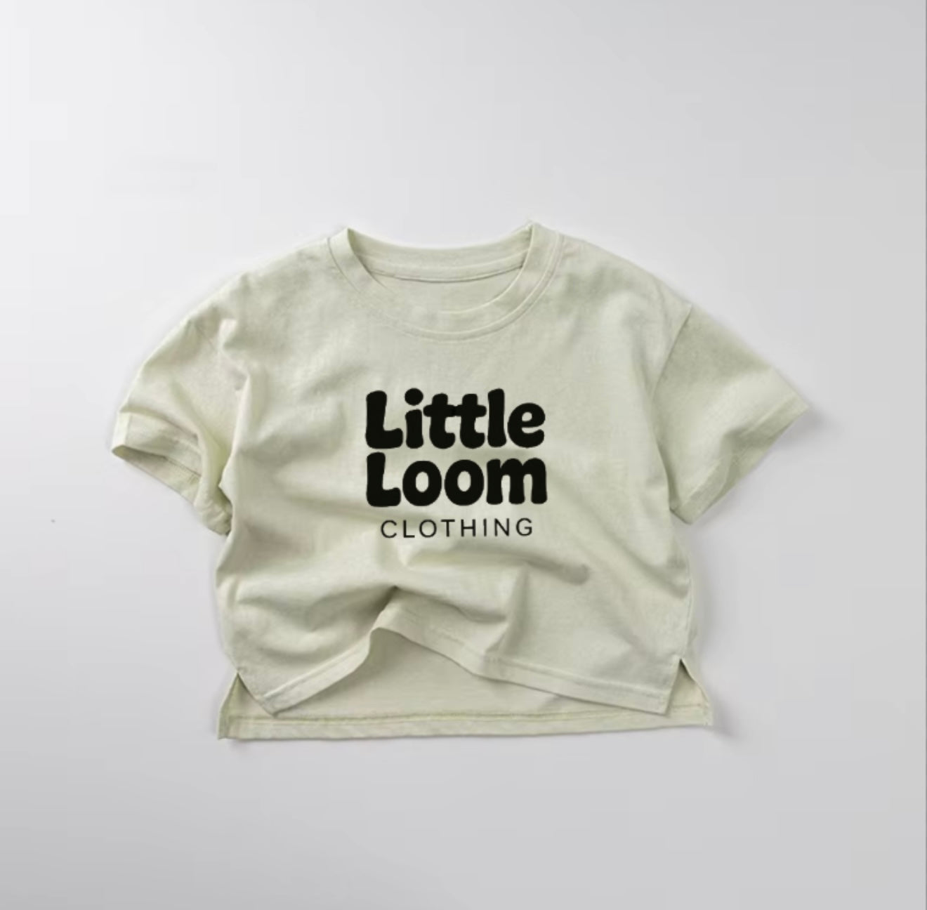 Everyday Logo Tee – Soft Beige
