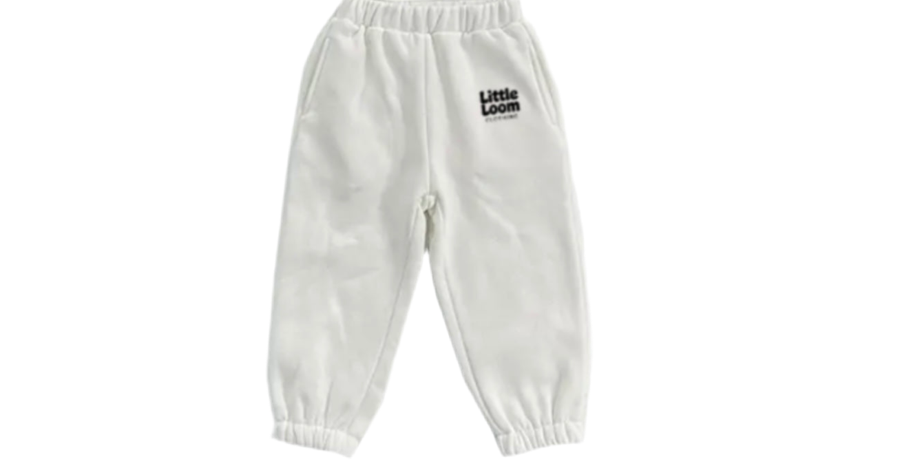 CozyCloud Joggers - Cloud White