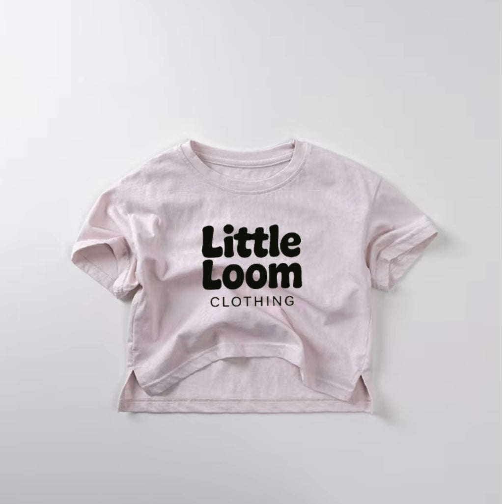 Everyday Logo Tee – Pink Milkshake